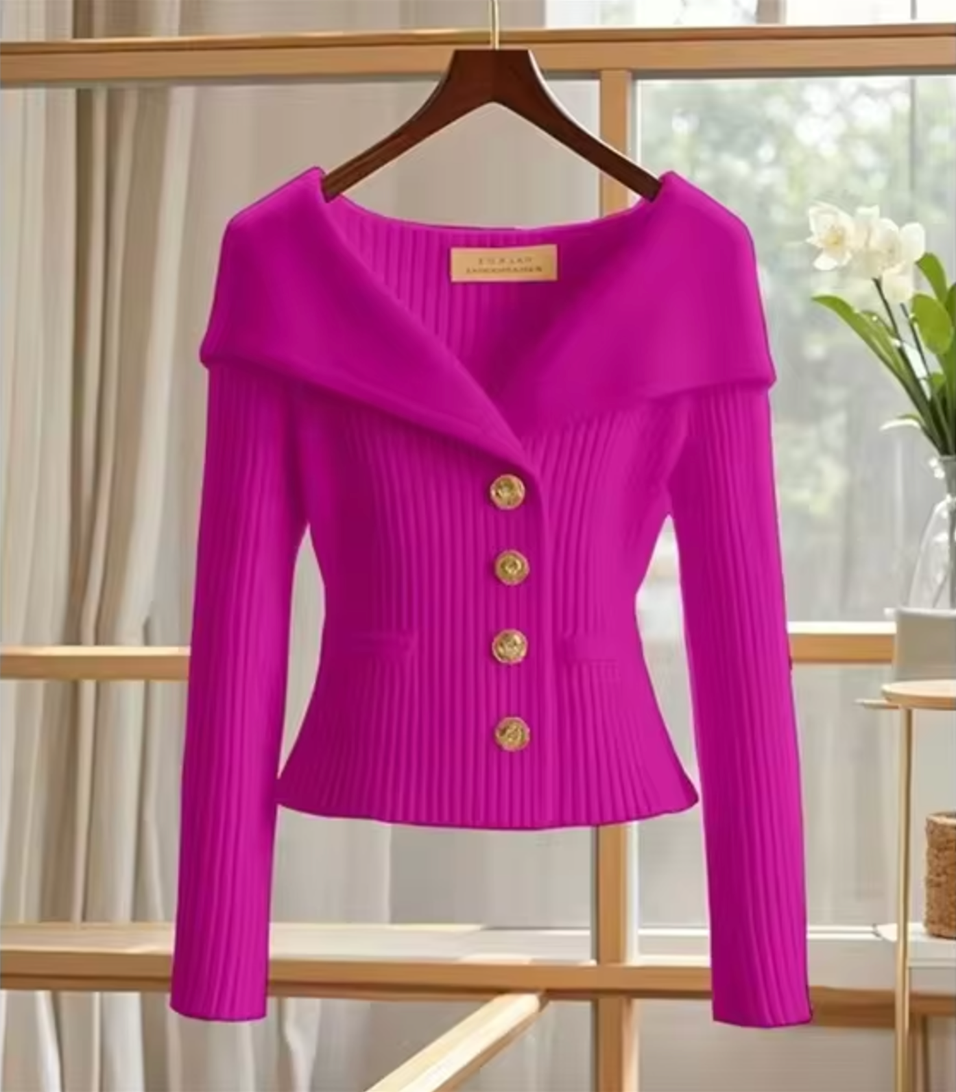 Haven – Gebreid kort vest