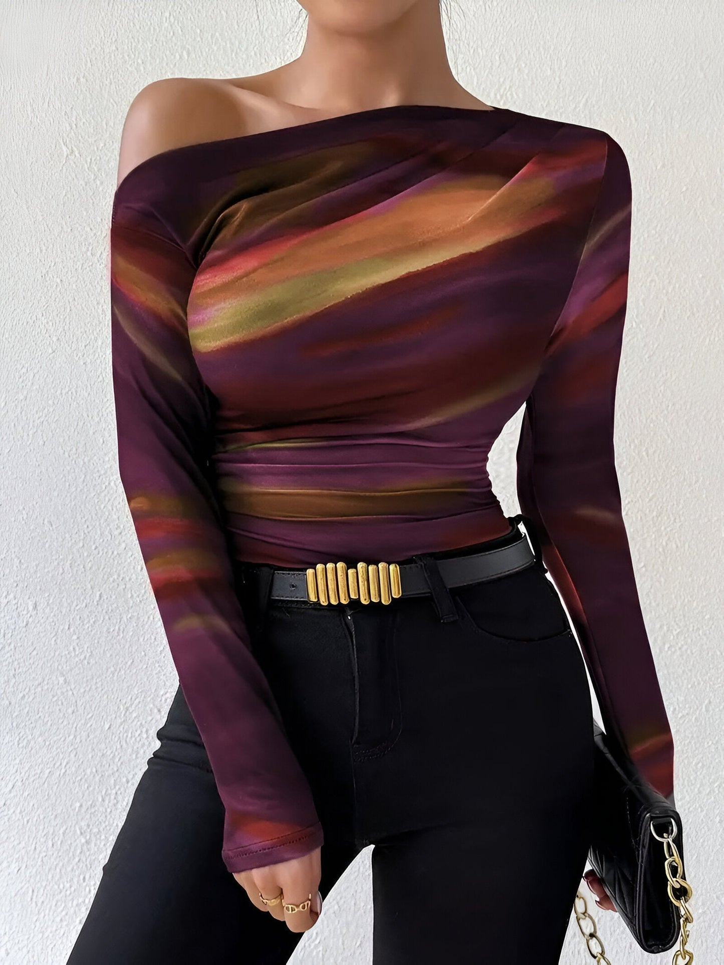 Ellis | Elegant en stijlvol T-shirt met lange mouwen
