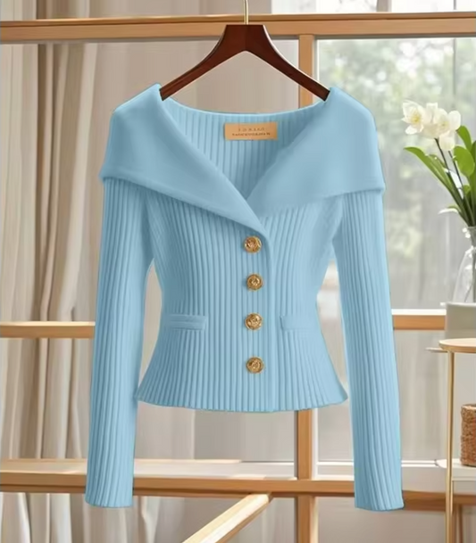 Haven – Gebreid kort vest