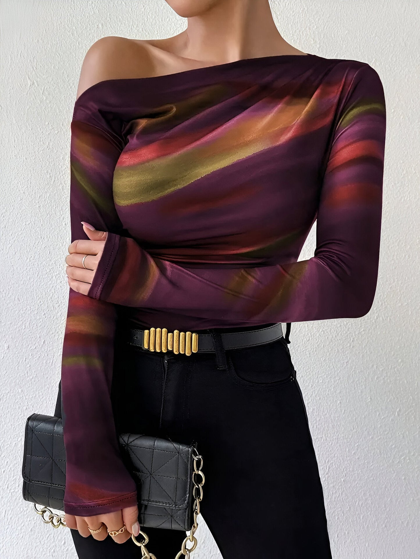 Ellis | Elegant en stijlvol T-shirt met lange mouwen