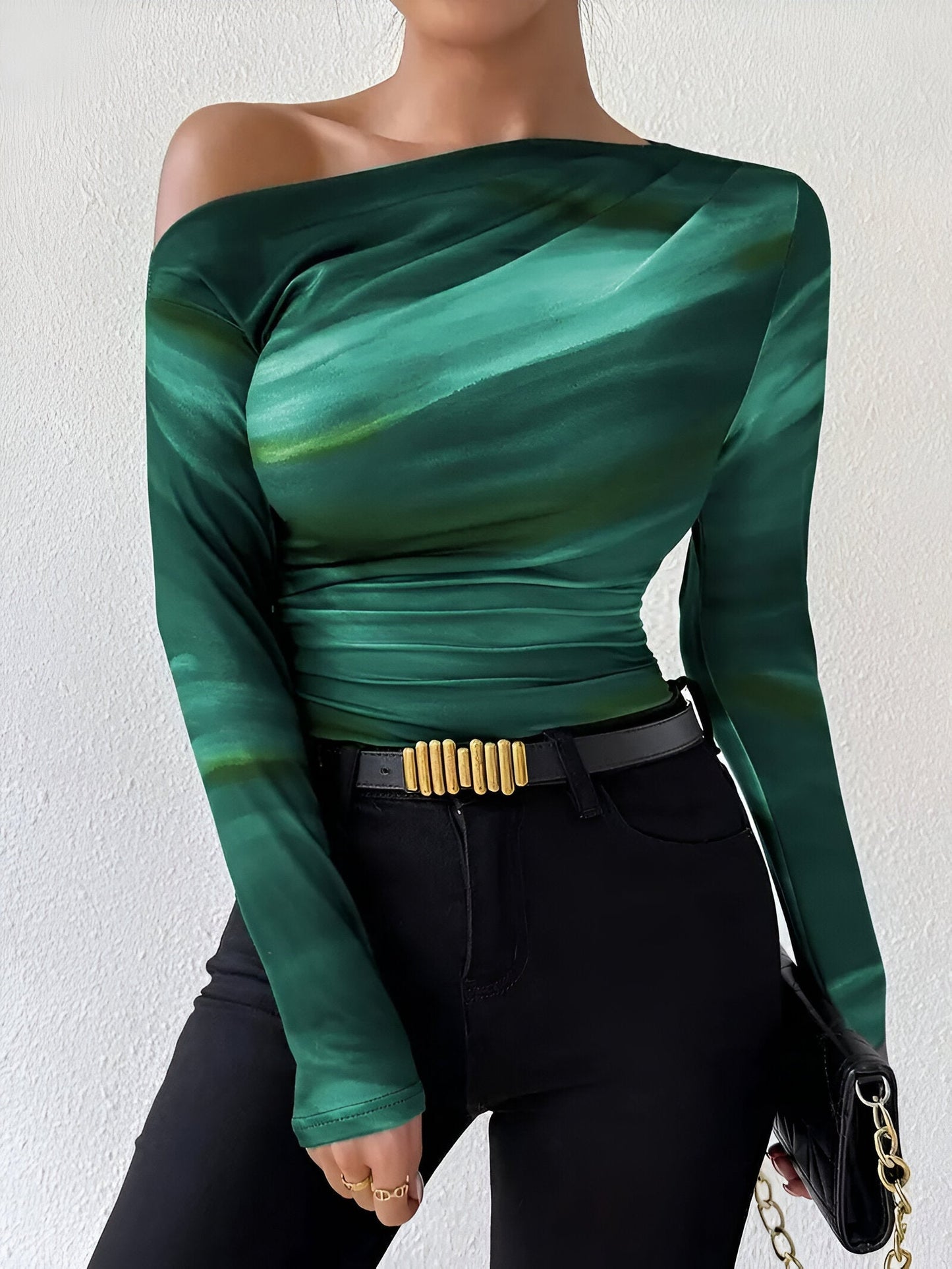 Ellis | Elegant en stijlvol T-shirt met lange mouwen