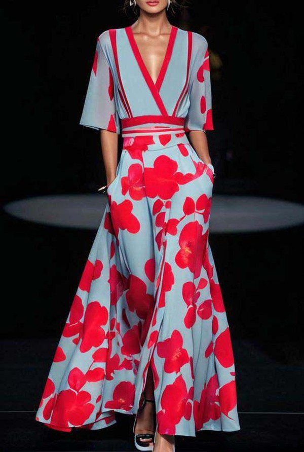 Elegante jurk met mouwe