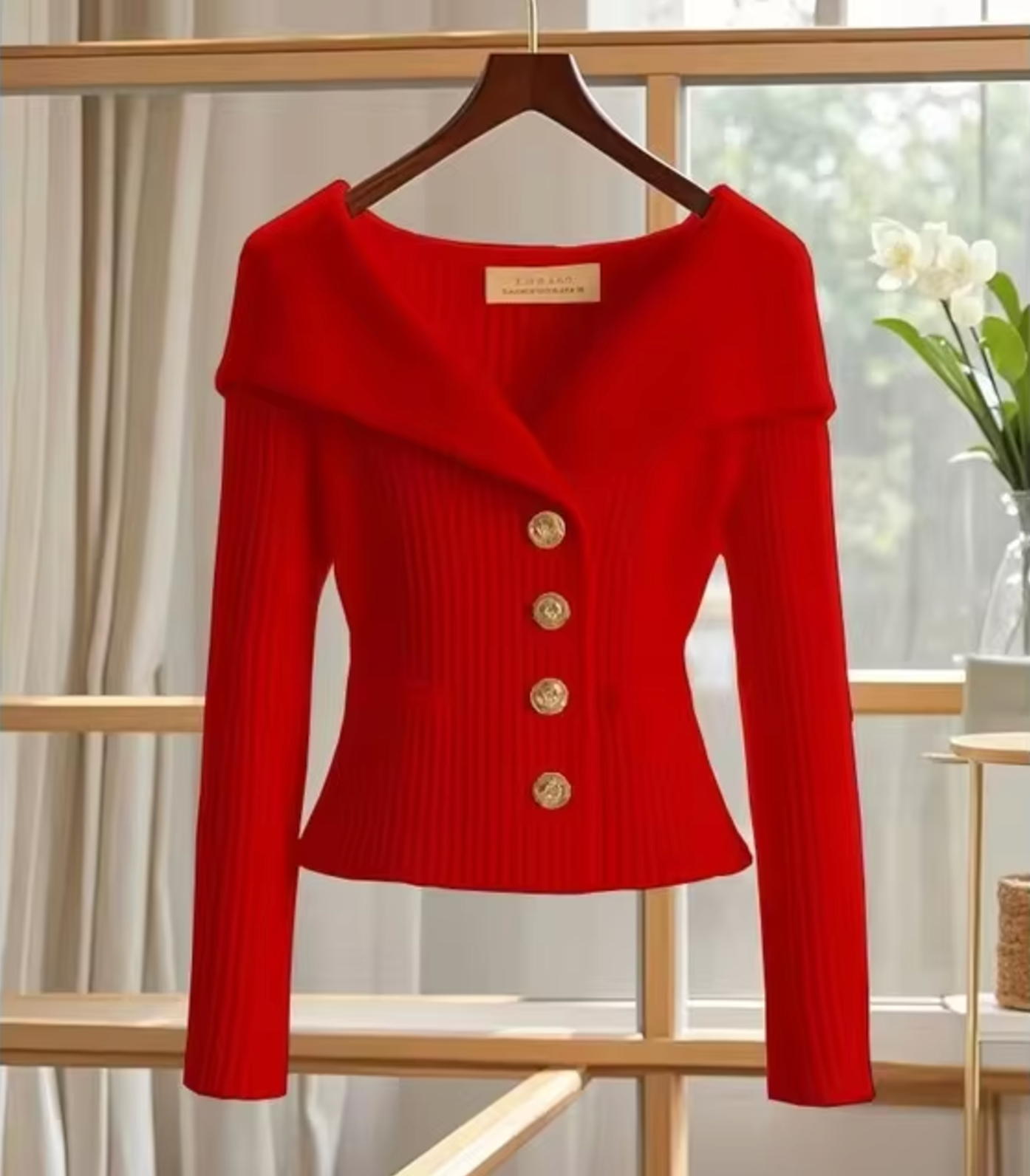 Haven – Gebreid kort vest