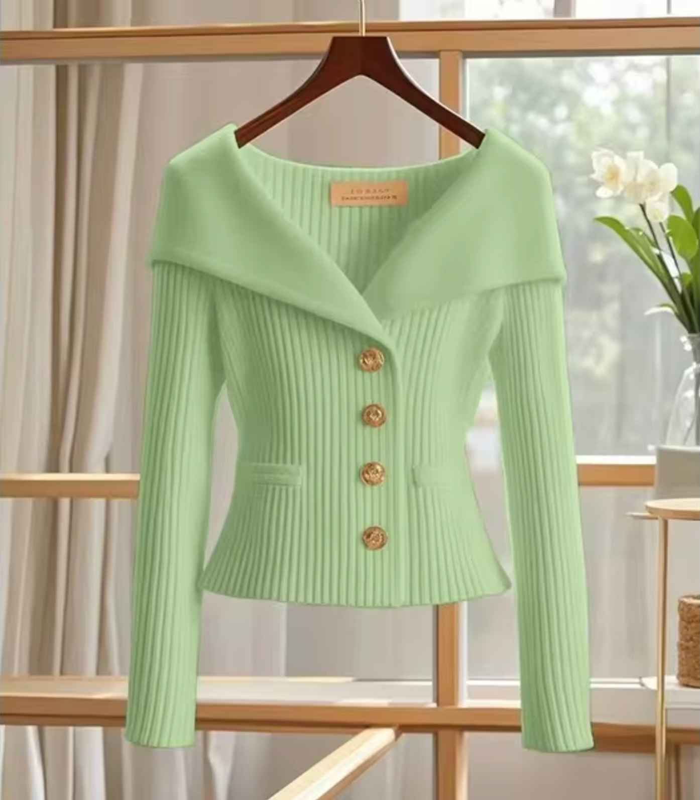 Haven – Gebreid kort vest