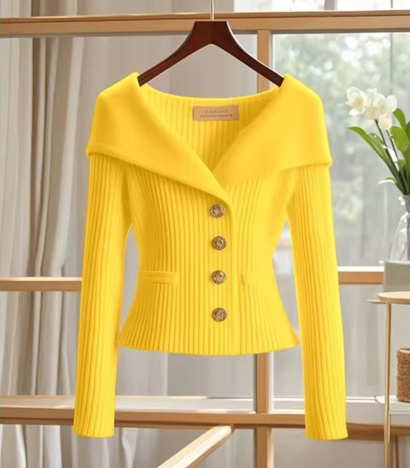 Haven – Gebreid kort vest