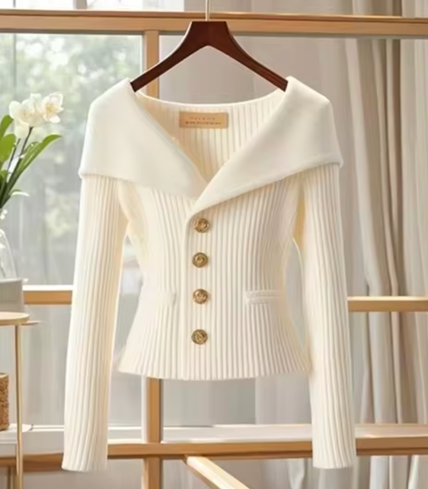 Haven – Gebreid kort vest