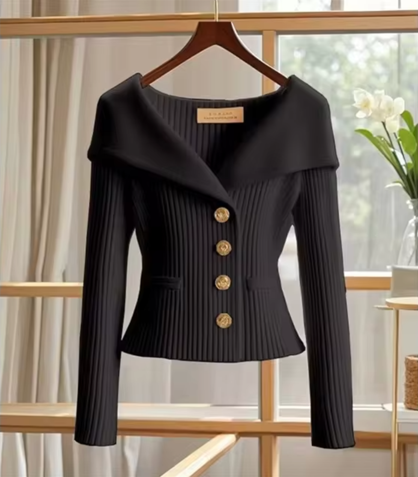 Haven – Gebreid kort vest