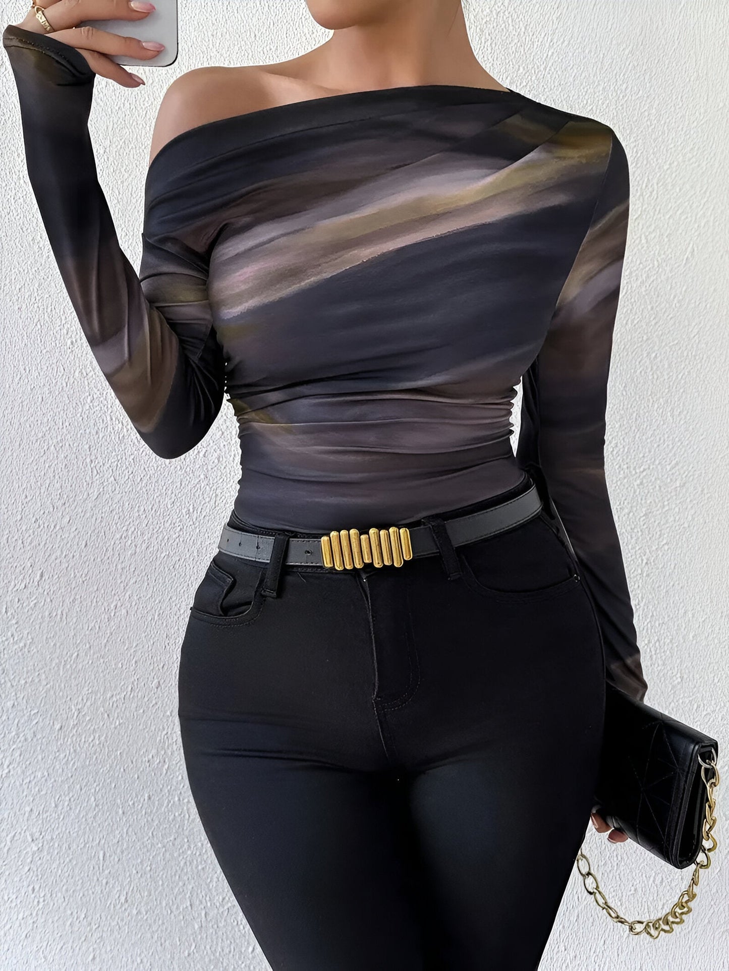 Ellis | Elegant en stijlvol T-shirt met lange mouwen