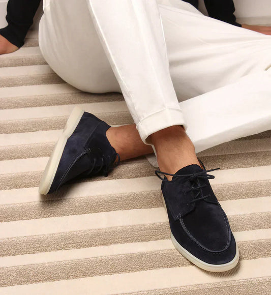 George - Luxe leren heren veterschoenen