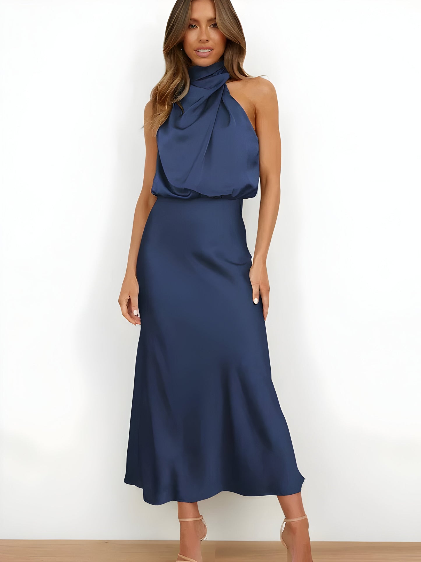 Eslar | Elegante satijnen jurk