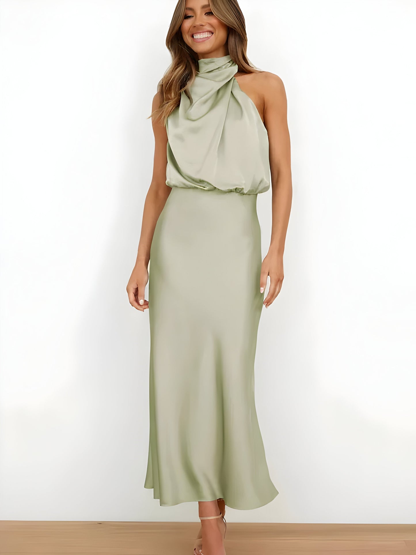 Eslar | Elegante satijnen jurk