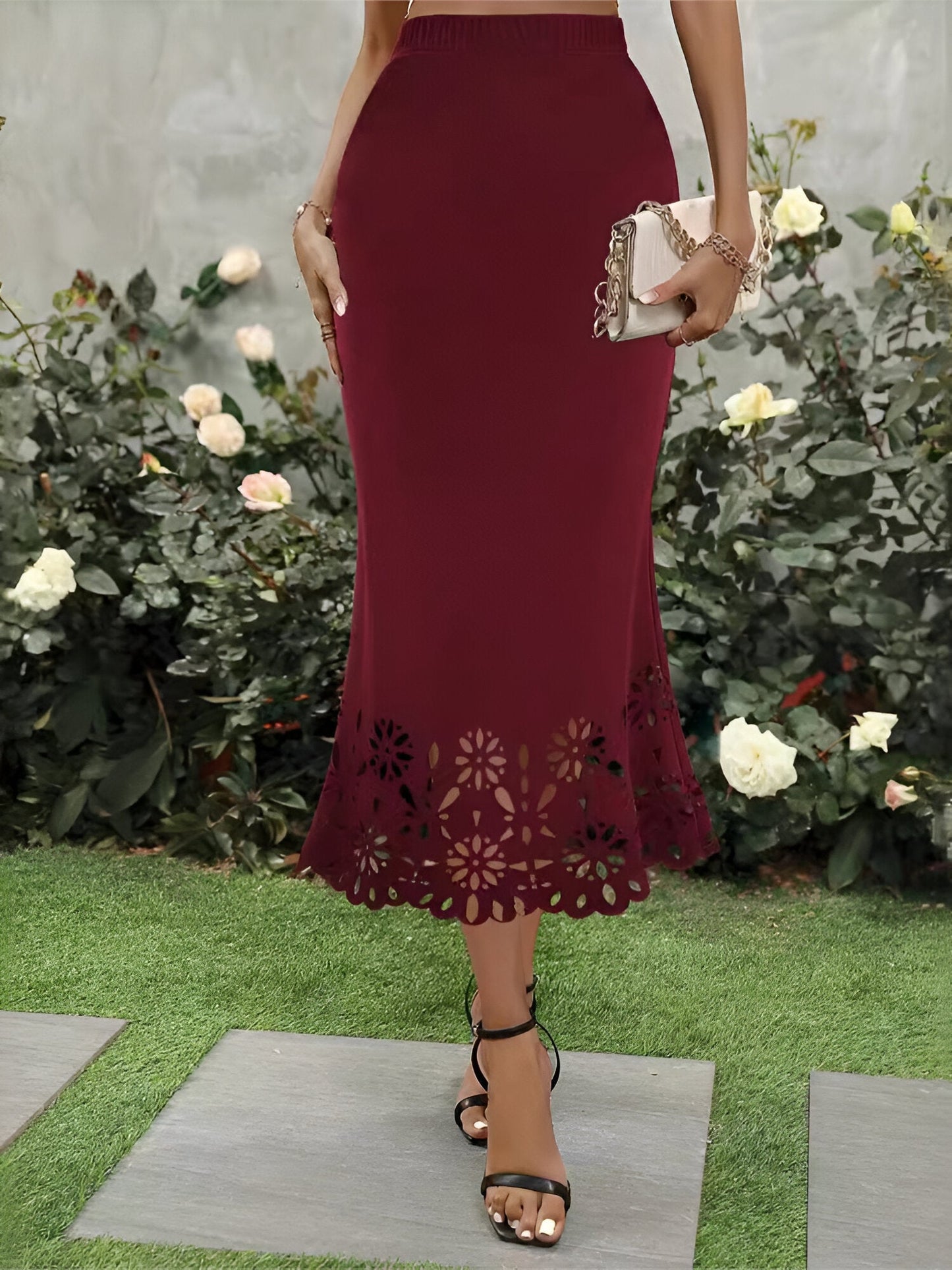 Margot | Fashion holle fishtail middellange lengte