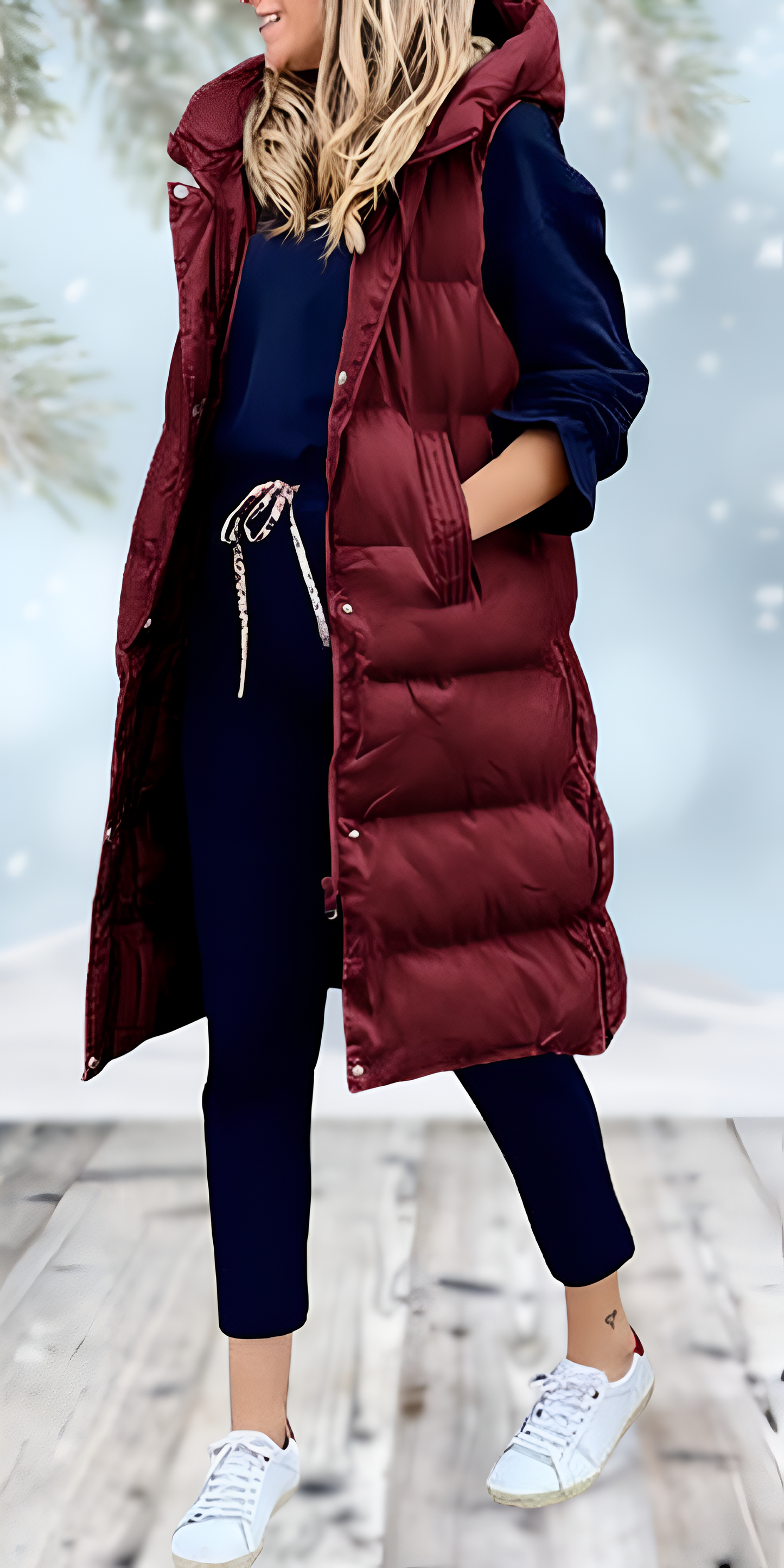 Myles | Stijlvol lang vest