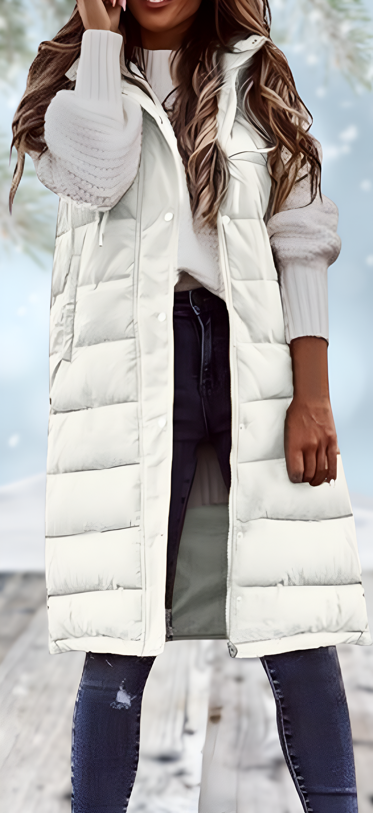 Myles | Stijlvol lang vest