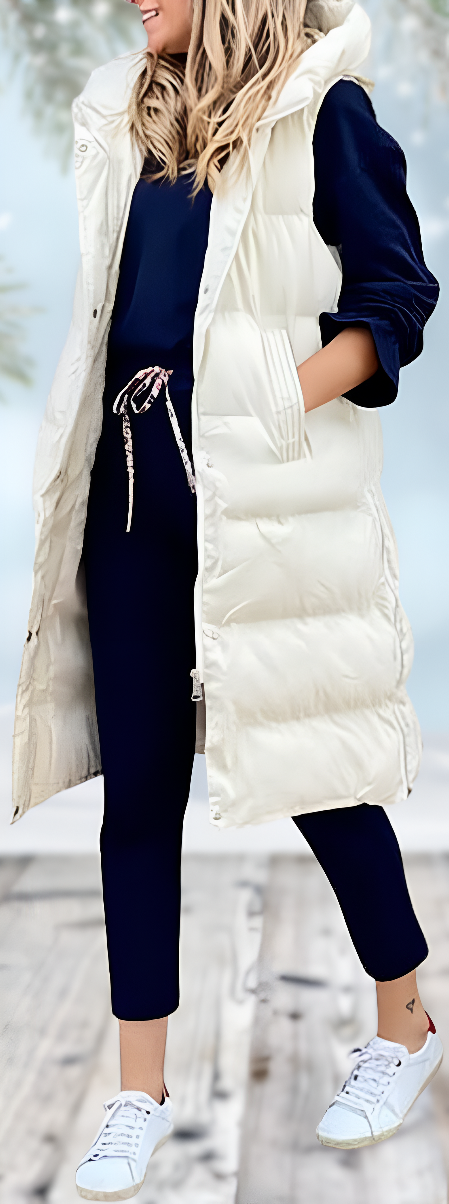 Myles | Stijlvol lang vest