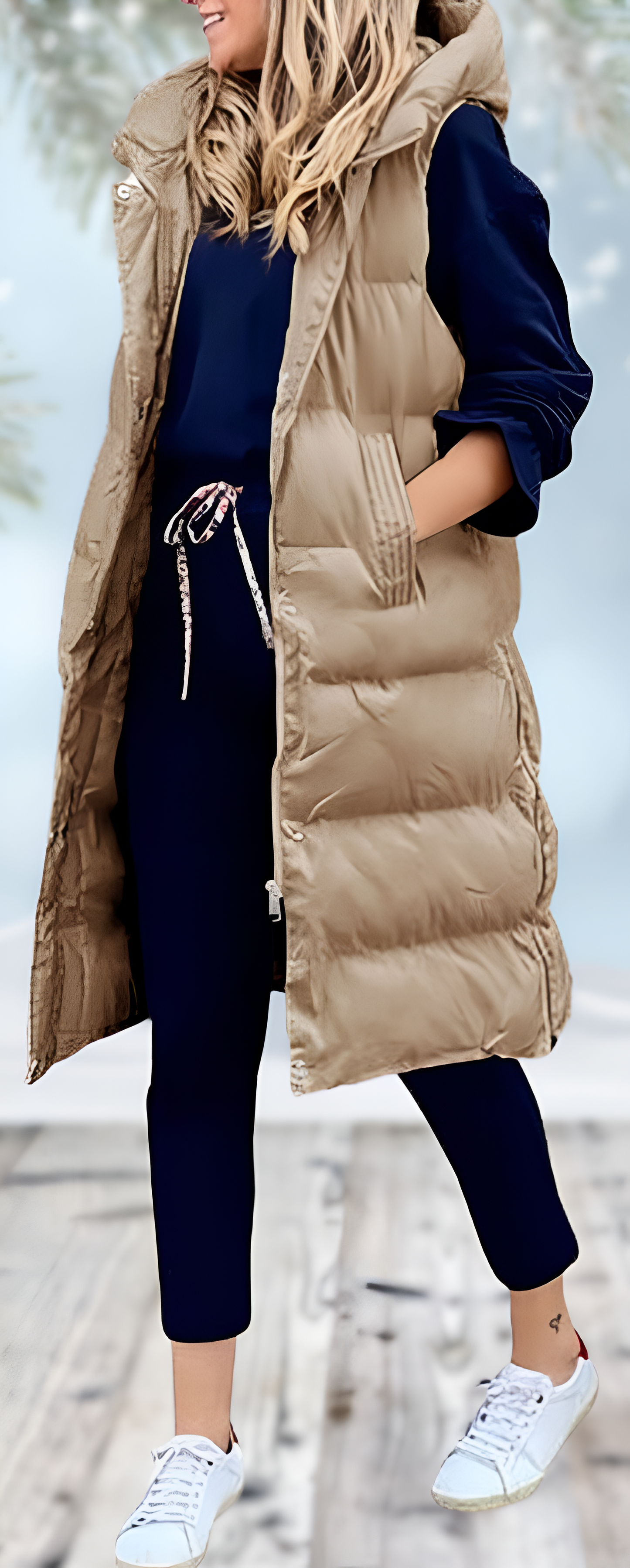 Myles | Stijlvol lang vest