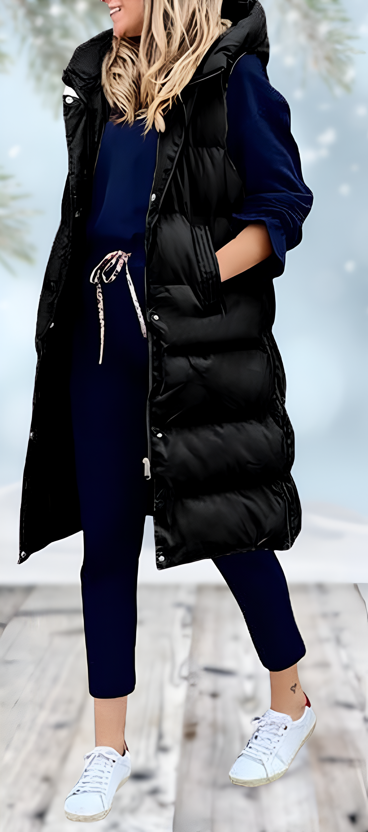 Myles | Stijlvol lang vest