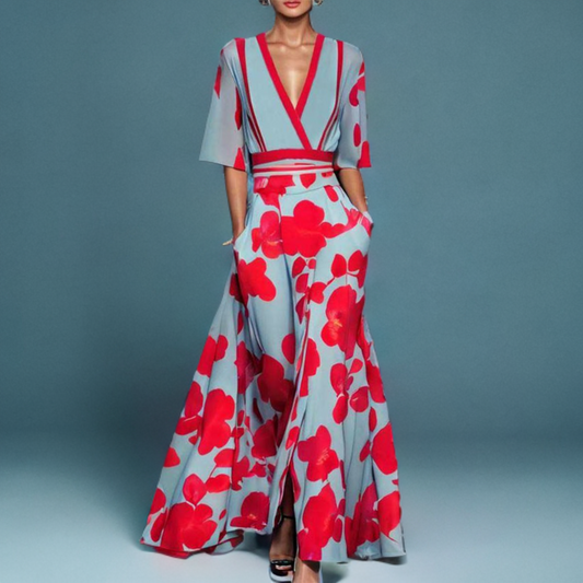 Elegante jurk met mouwe