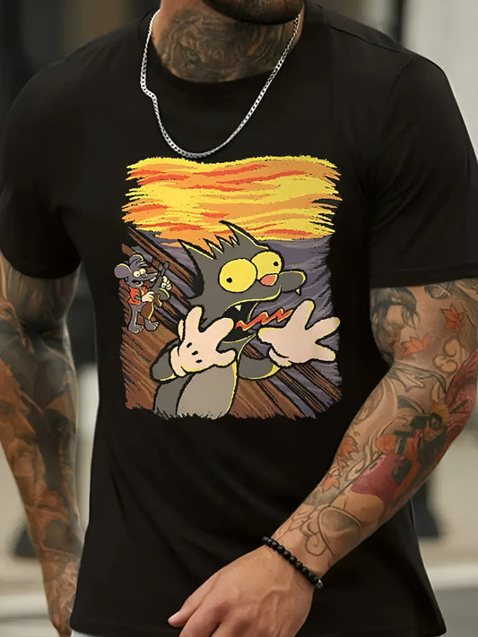 Alisette | Stijlvol katoenen T-shirt met alfabetprint