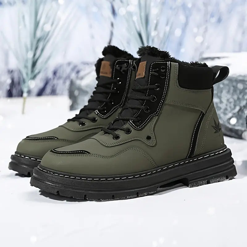 Levi - Snowboots voor heren met dikke zole