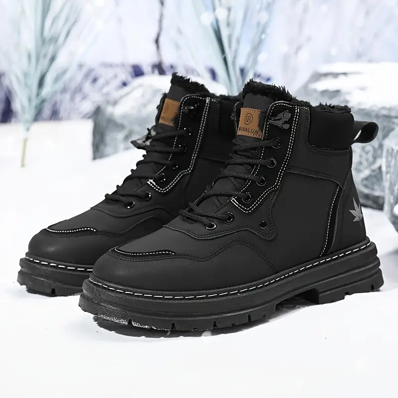 Levi - Snowboots voor heren met dikke zole