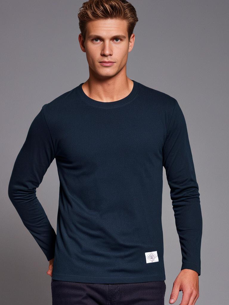 Hugo | Klassiek T-shirt met lange mouwen