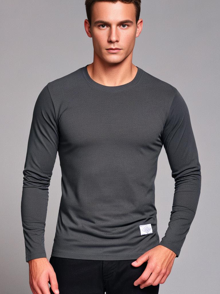 Hugo | Klassiek T-shirt met lange mouwen